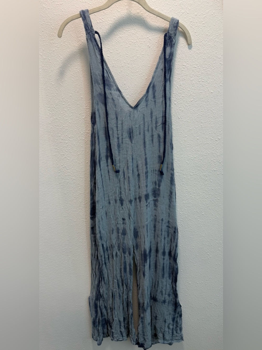 Staring At Stars Urban Outfitters Blue Tie -Dye Jumpsuit Sz(M) - Picture 7 of 7